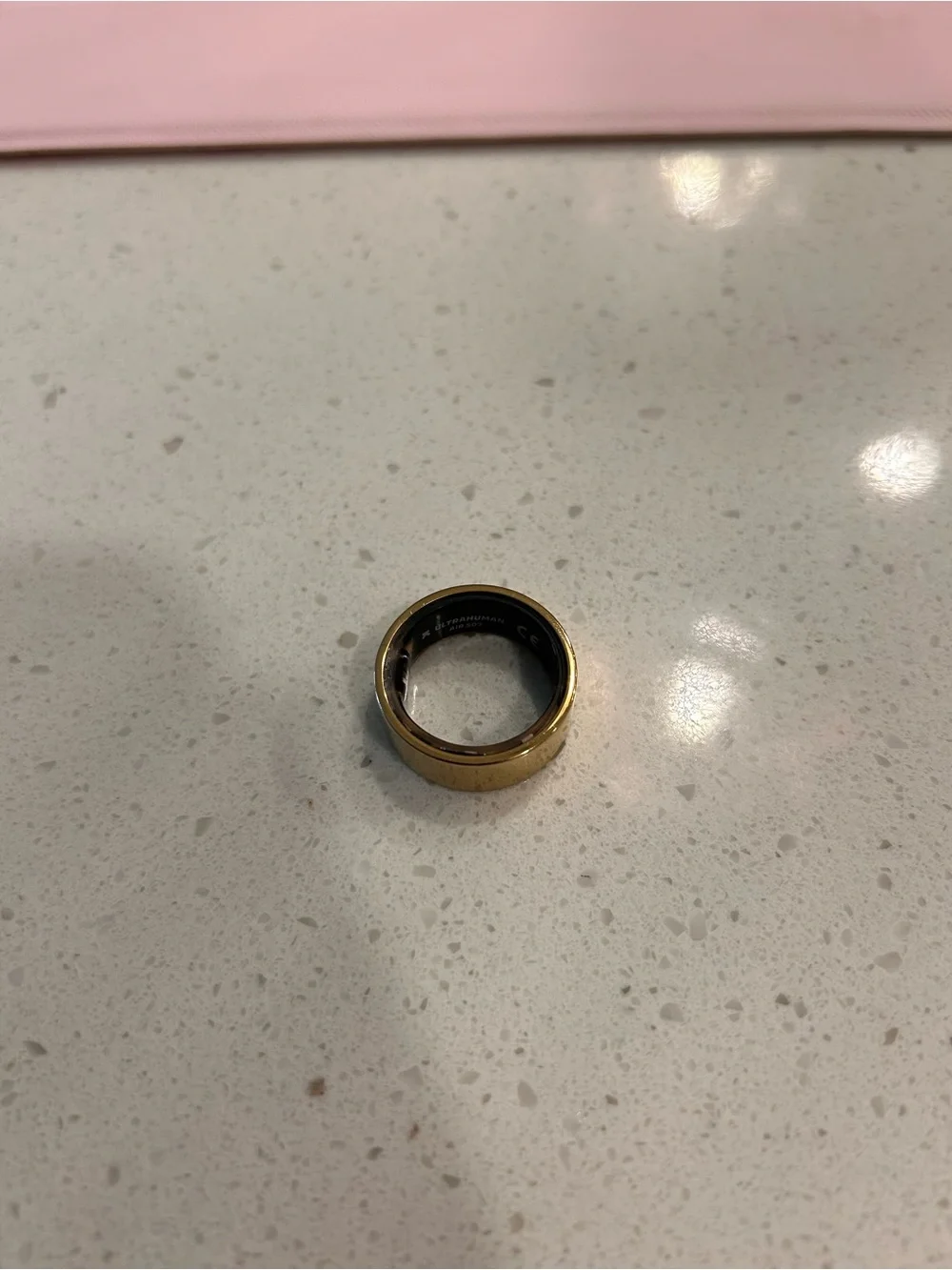 Ultrahuman Ring in Gold (Size: 7)